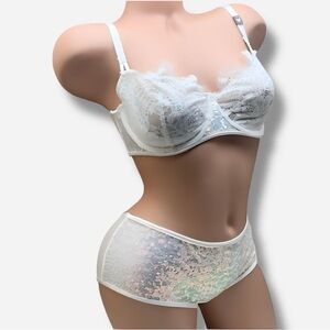 🌸New🌸Victoria’s Secret Lace Bra Set 32D 32DD NWT